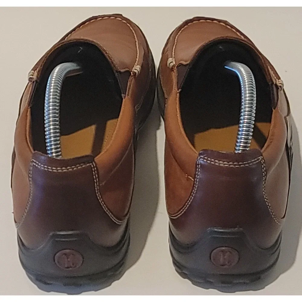 Cole Haan Tucker Loafers‎ Men's Shoes Driving Moccasin Tan Brown Leather Sz 8.5